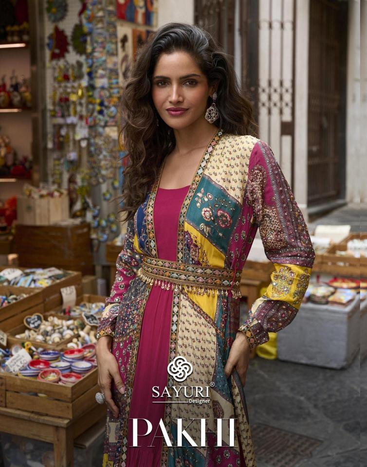 Sayuri pakhi suits manufacturer in surat